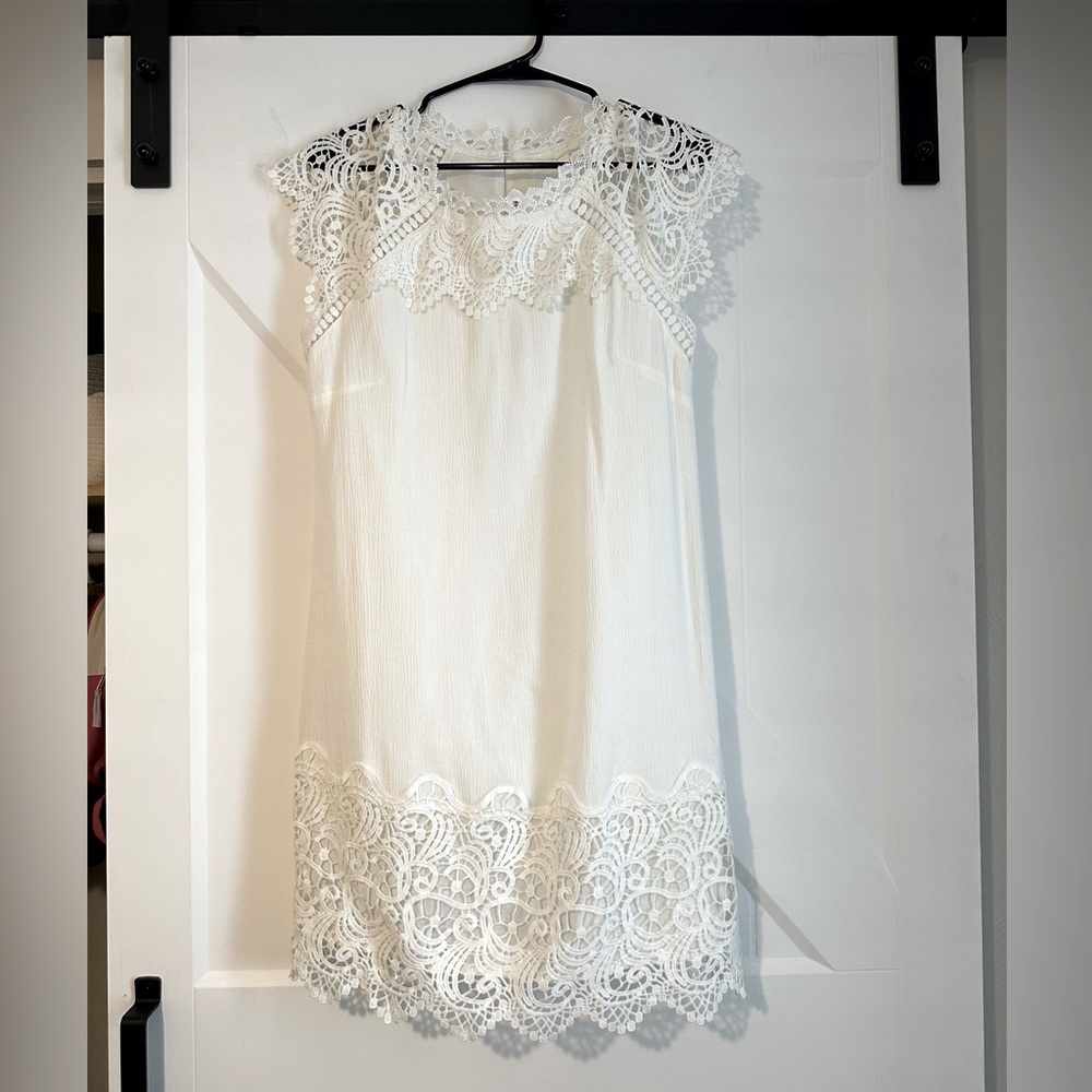 Shop Impressions White Lace Dress